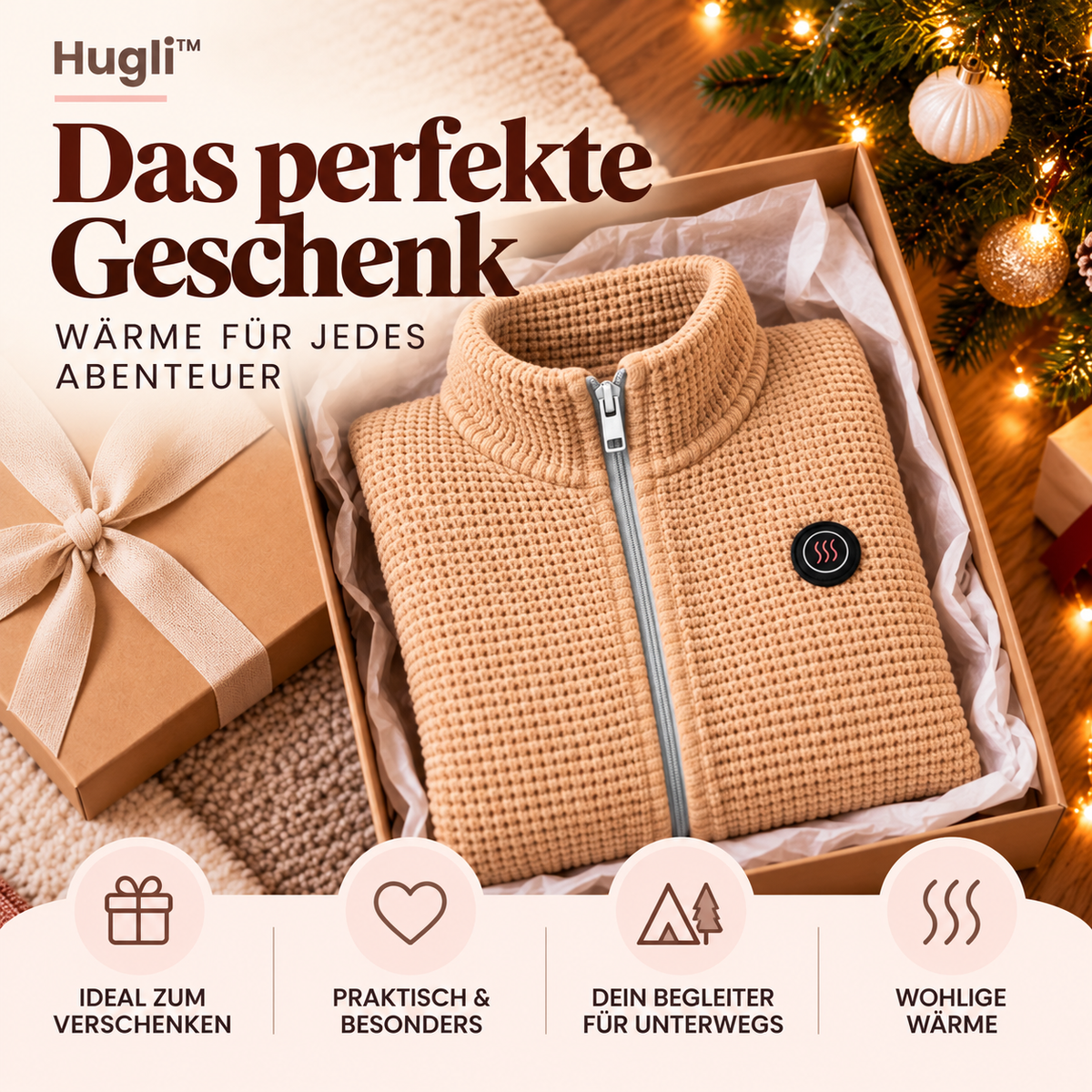 Hugli™ Wärmeponcho